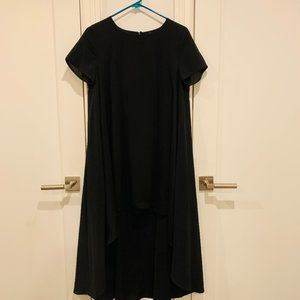 Black High-Low Dress - Size 4 / Size Small